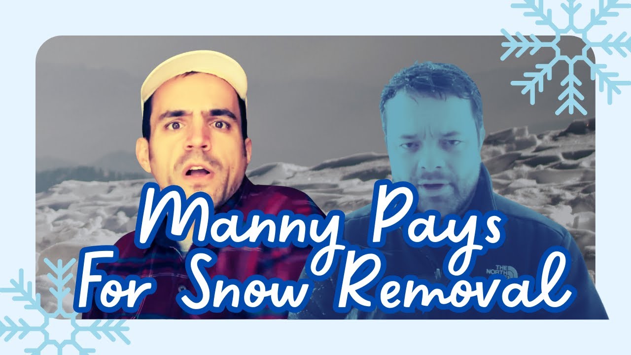 Manny Pays for Snow Removal