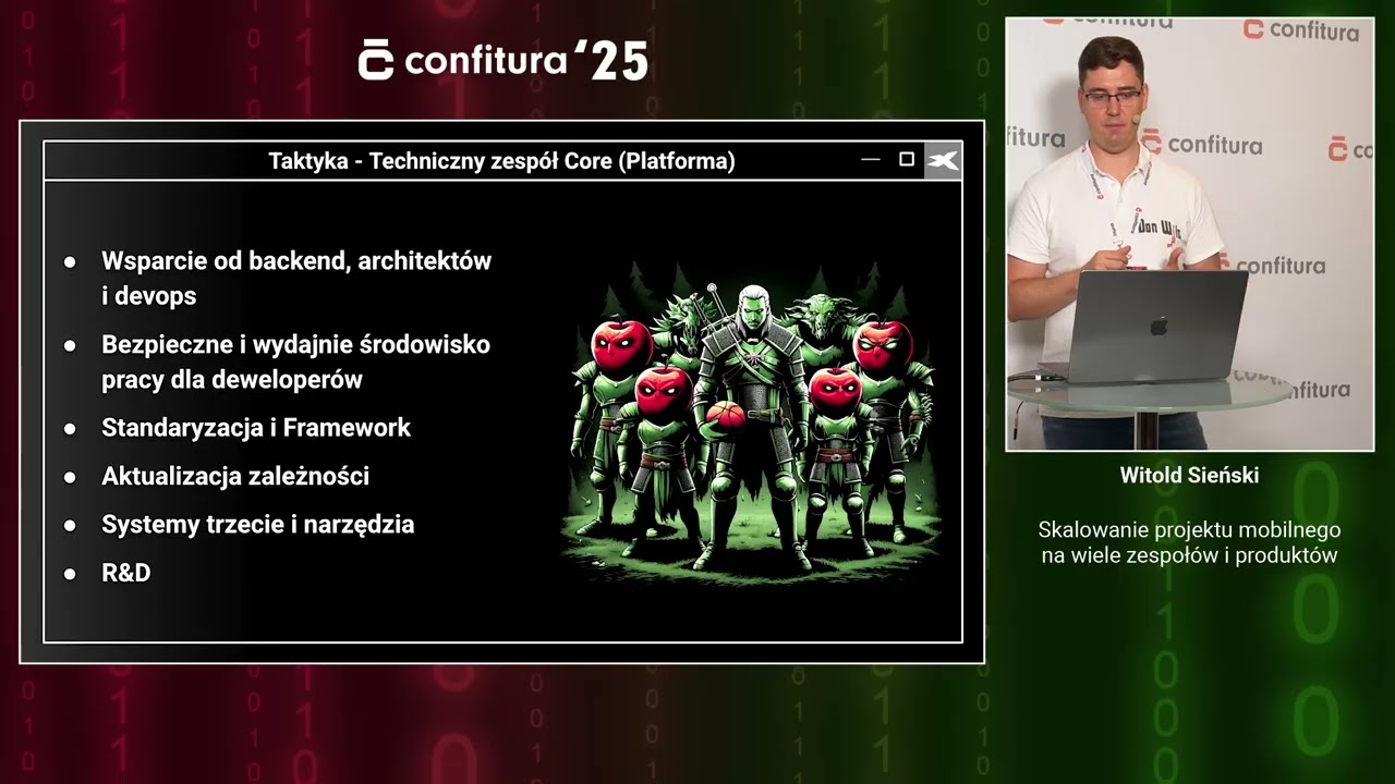 2025 - Witold Sieński - Skalowanie projektu mobilnego na wiele zespołów i produktów