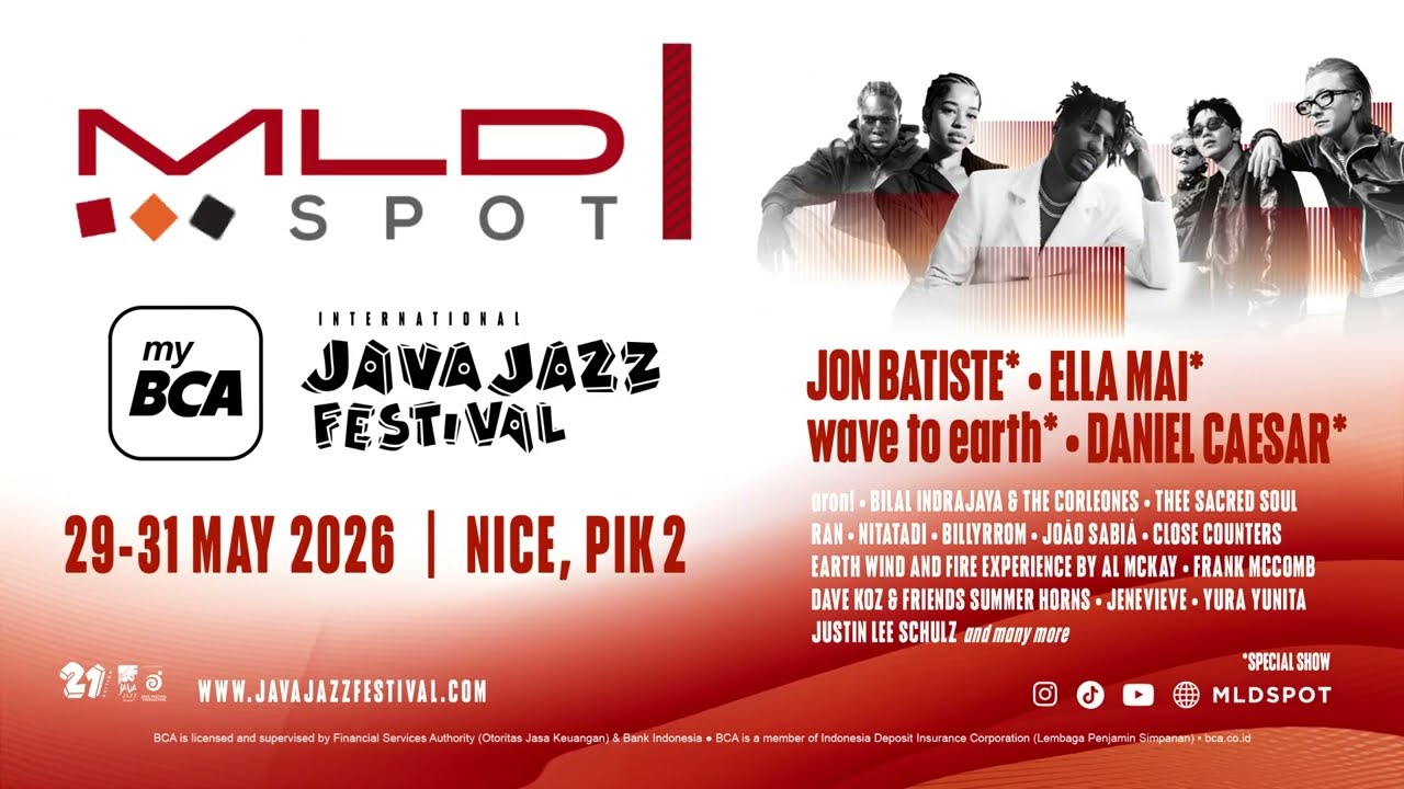 MLDSPOT IS BACK AT JAVA JAZZ FESTIVAL 2026