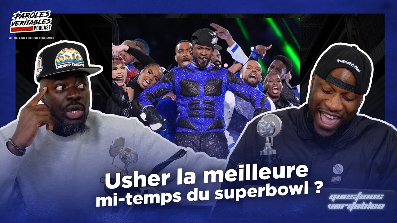 USHER, la meilleure mi-temps du Superbowl ? | Questions Véritables