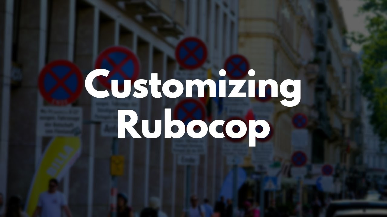 Настройка правил Rubocop Rails Omakase