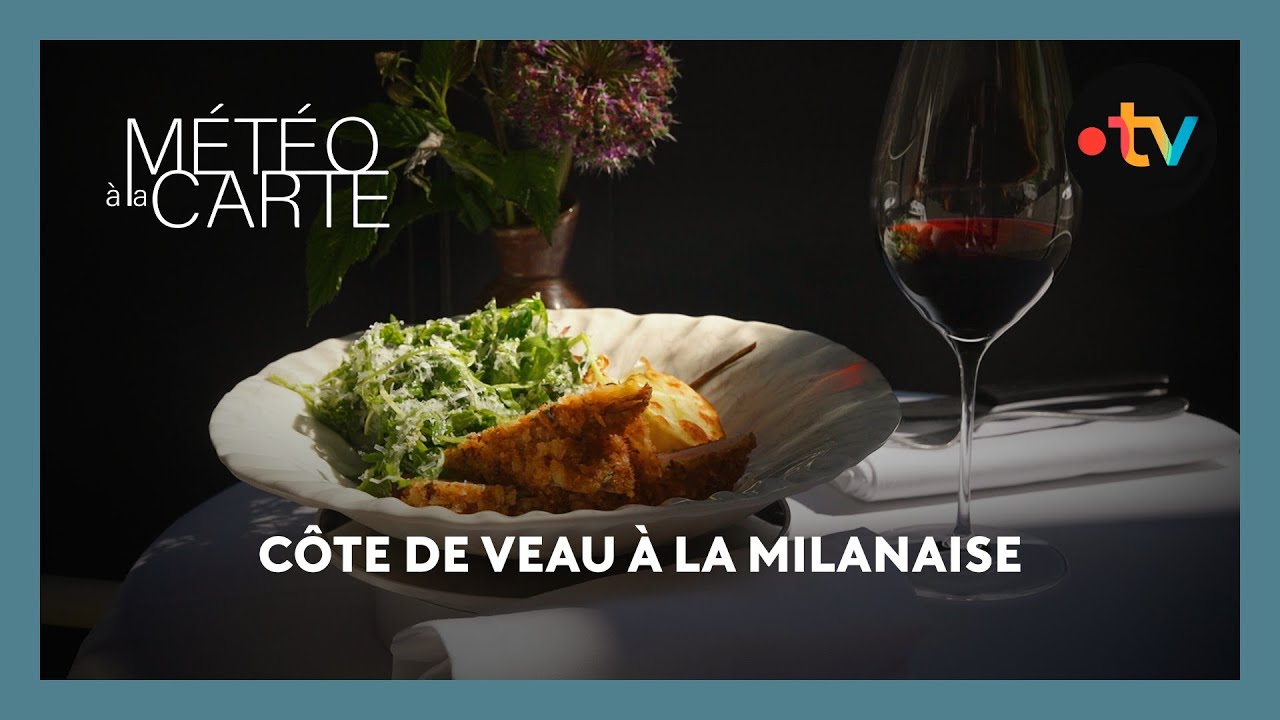 Gastronomie : côte de veau à la milanaise