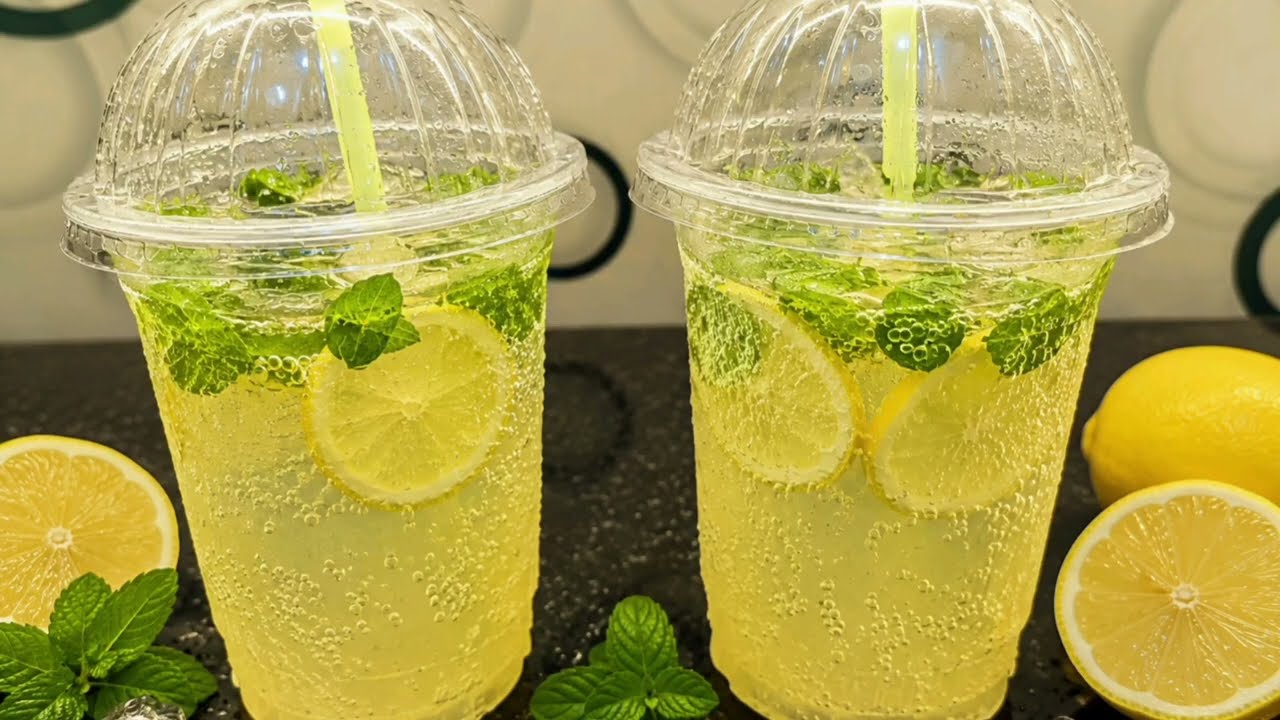 Street Style Lemon Soda Recipe | Ghar Par Banaye Market Jaisa Refreshing Lemon Soda