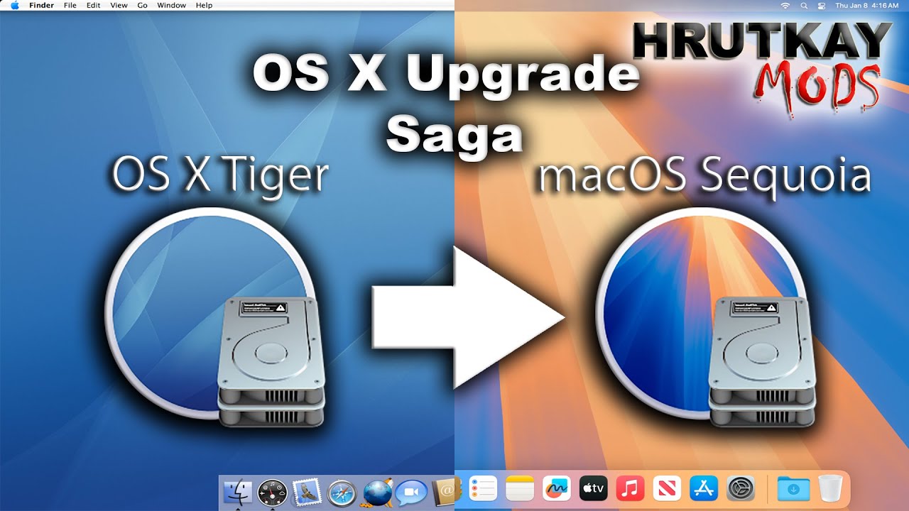 The OS X Upgrade Saga (Tiger to Sequoia) Feat. @MichaelMJD