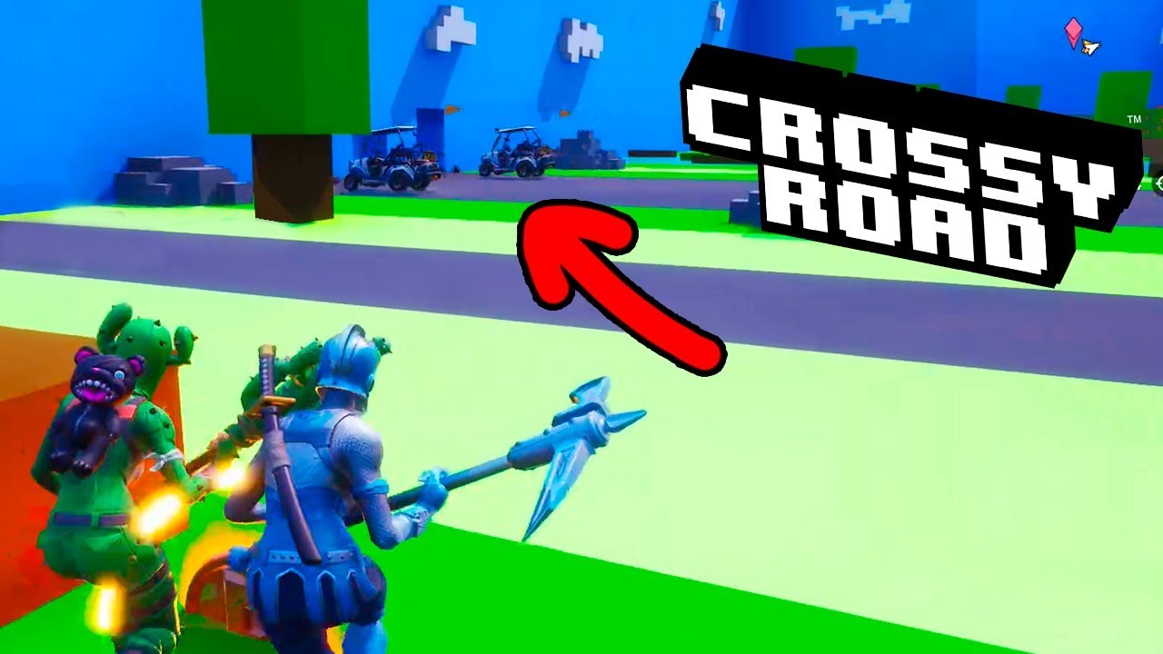 CROSSY ROAD EN FORTNITE
