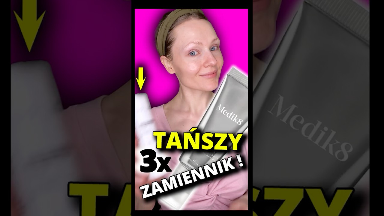 POLSKI ZAMIENNIK MEDIK8 ! #retinal #pielęgnacja #shorts