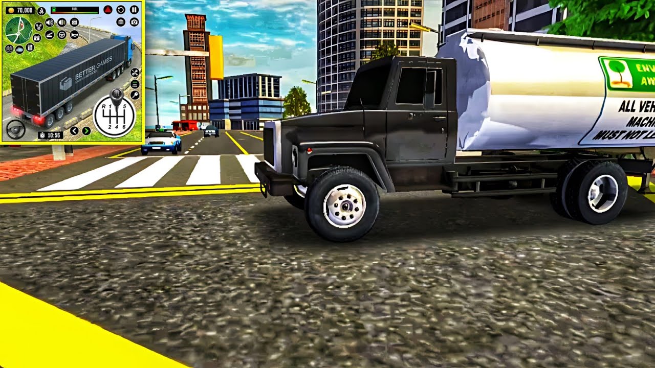 Truck Driving Simulator Gameplay 🚚 | Truck Driving & Cargo Missions