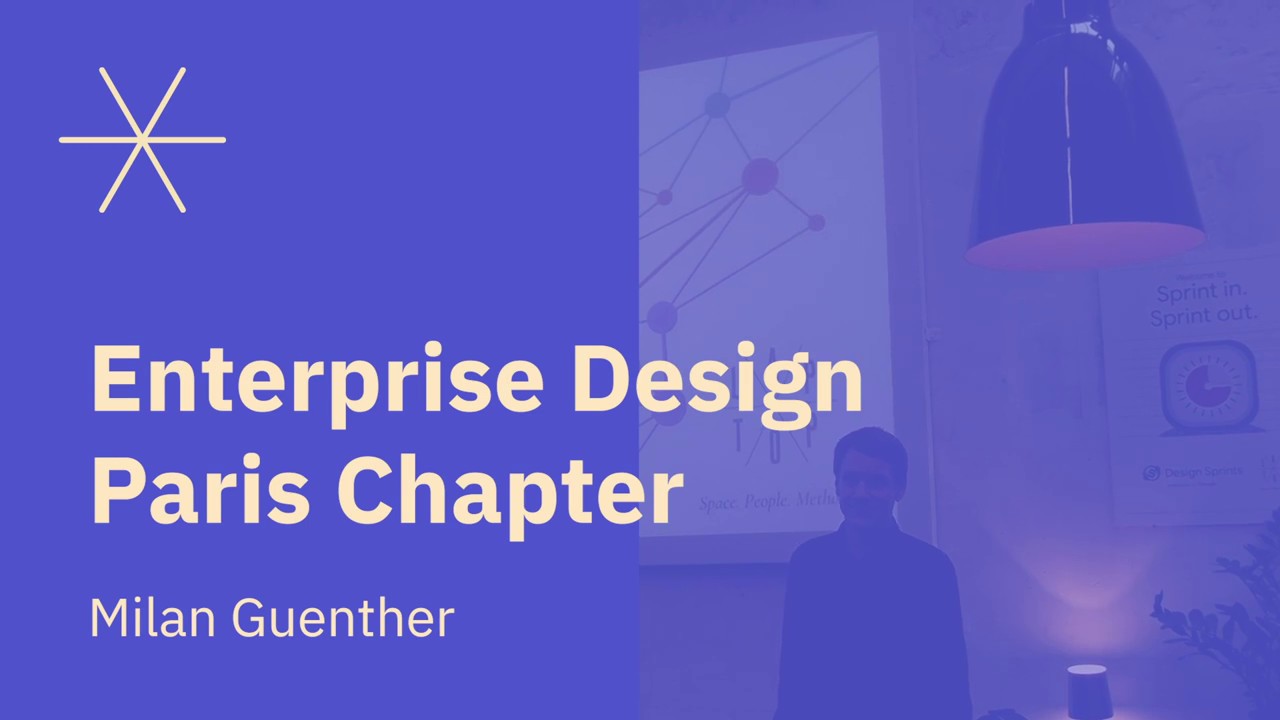 [ENTERPRISE DESIGN] Enterprise Design Paris Chapter