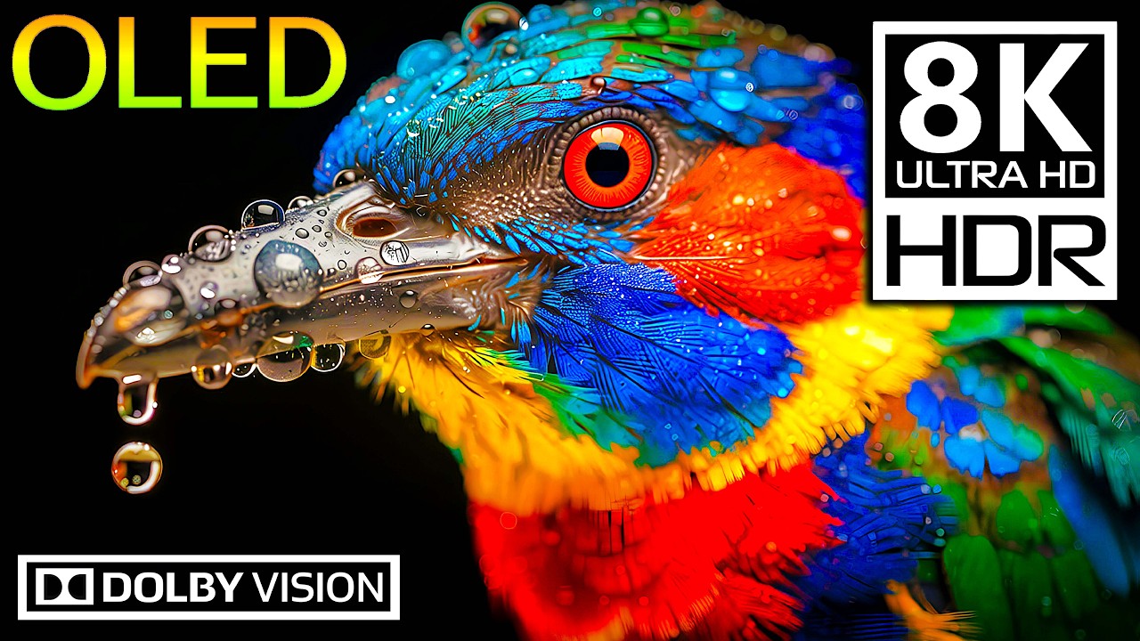 AUTHENTIC NATURE 8K HDR 120FPS - True Biodiversity & Real Colors (Dolby Vision)