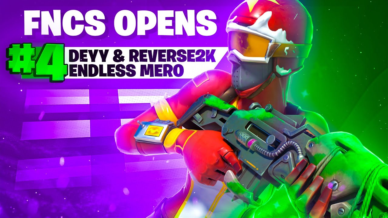 W-KEYING в FNCS OPENS 😳 с Reverse2k и Mero (4-е место)
