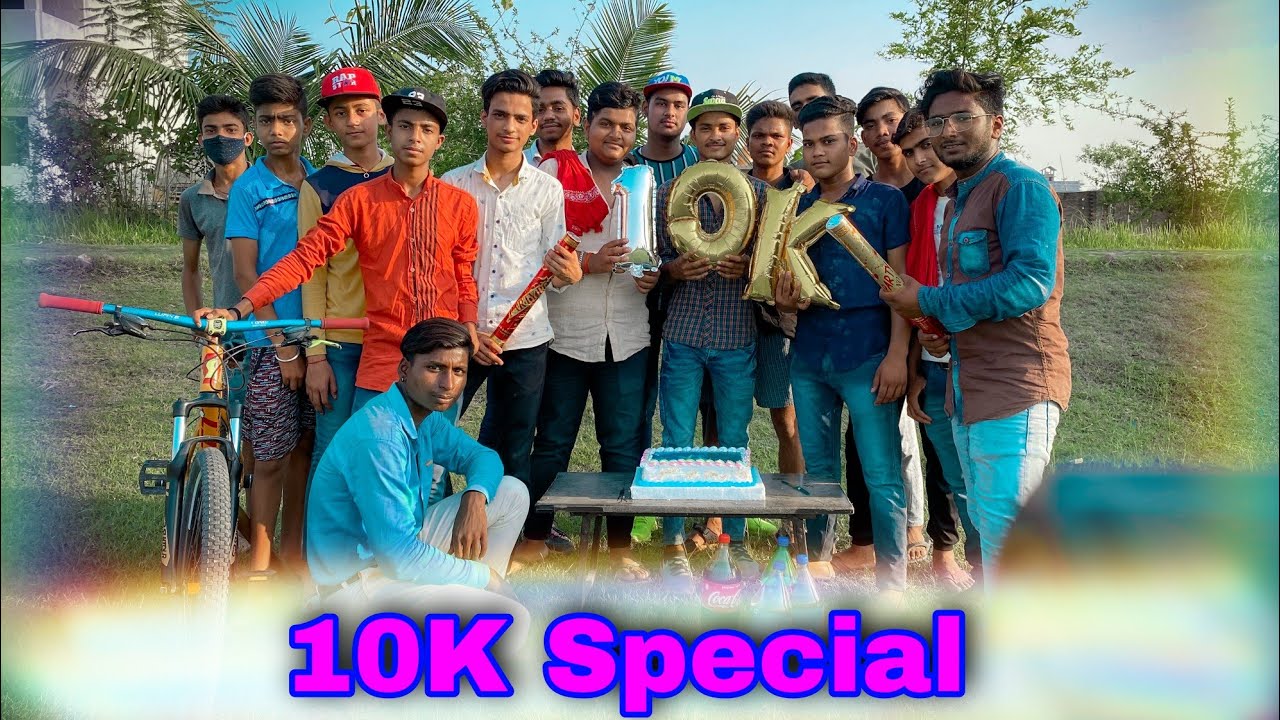 10K Special Video | 10K Family Members | Thanks To All My 10K Family | Rider V.K |
