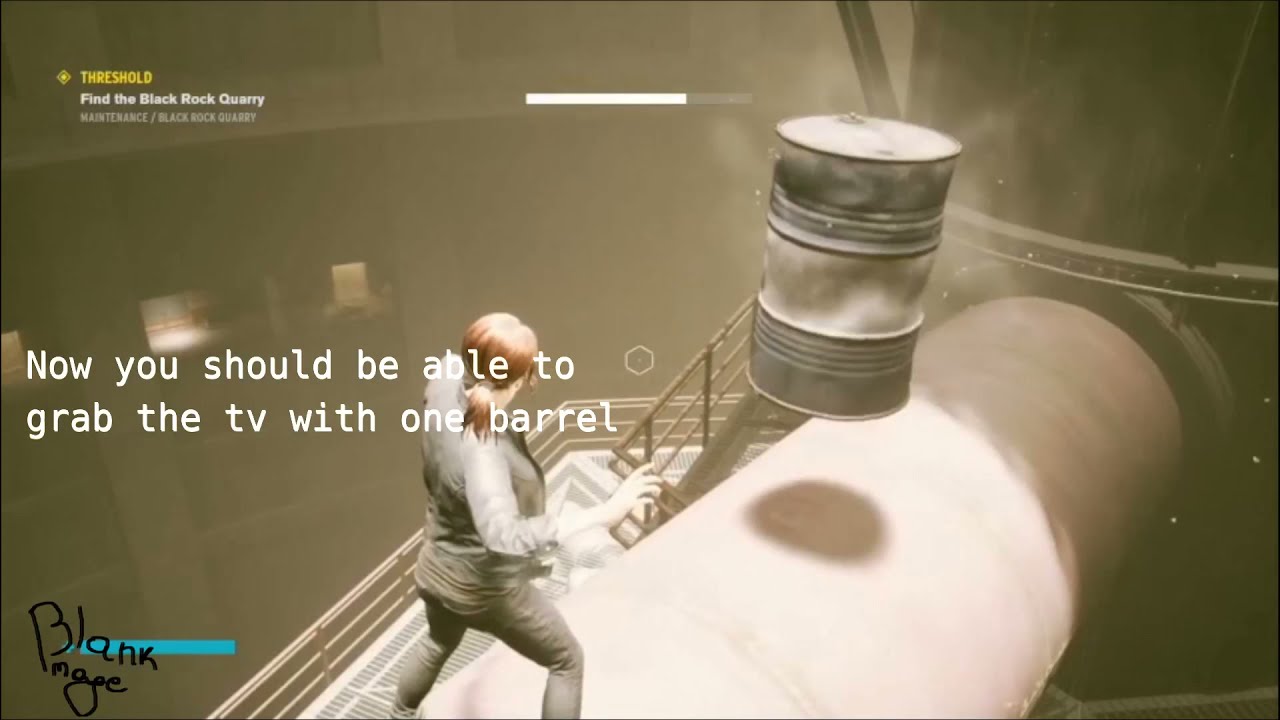 How to reach TV early - Control Easter Egg (Telekinesis Only - Maintenance Sector) Eternal Fire