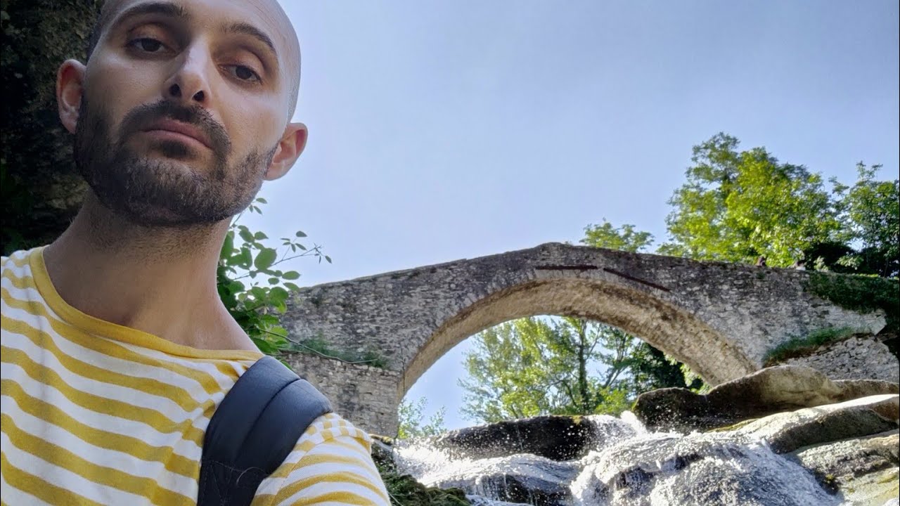 Cascate della Brusia (fiume Montone a Bocconi FC) - Portata molto scarsa e preoccupante [01/06/2022]