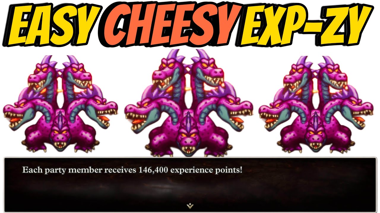 FASTEST Post Game EXP - Dragon Quest 3 HD2D Remake