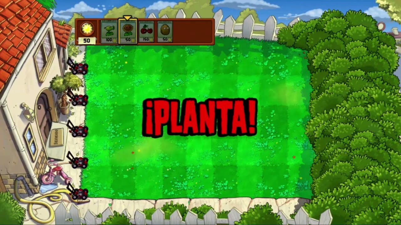 La ventura comienza🌱 pvz 1