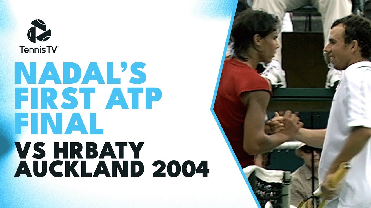 17 Year-Old Nadal's First Ever ATP Final vs Hrbaty | Auckland 2004