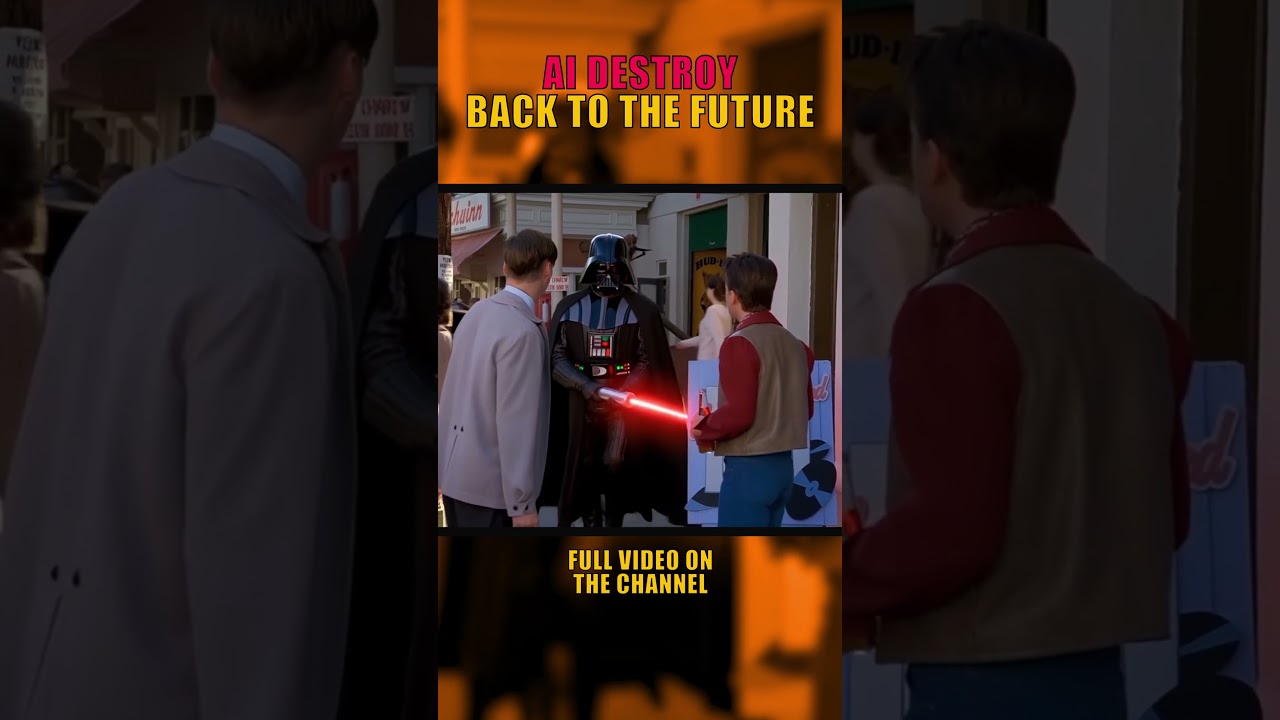 Back to the Future is Destroyed AI: Time Frame Broken, Darth Vader Attacks