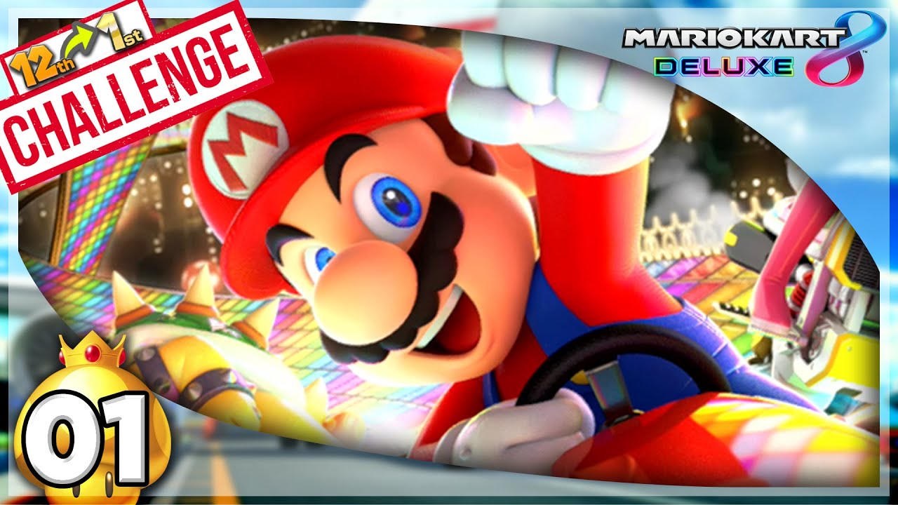 Mario Kart 8 Deluxe ...but everyone gets a 1-LAP HEAD START!