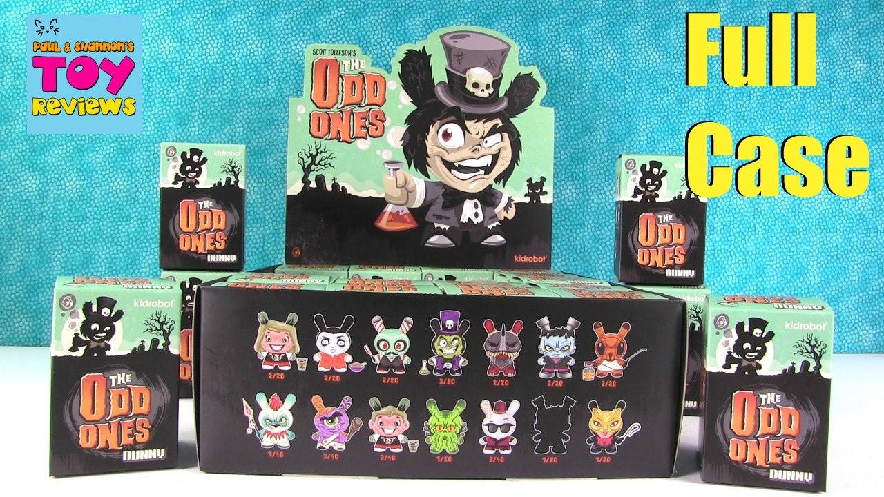The Odd Ones Vinyl Collectible Figures Kidrobot Blind Box Opening Review | PSToyReviews