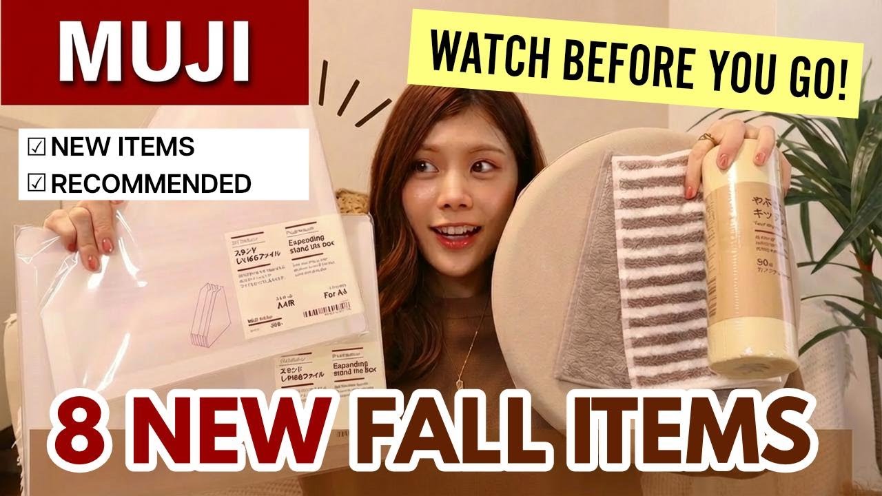 Must-Have New Fall Finds at MUJI! 8 Storage & Home Essentials to Grab Before Your Next Visit