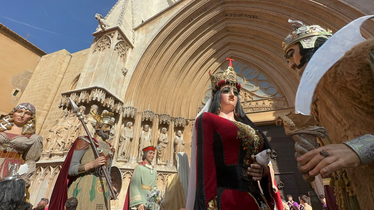 Cercavila de Gegants del Mercat medieval de Tarragona