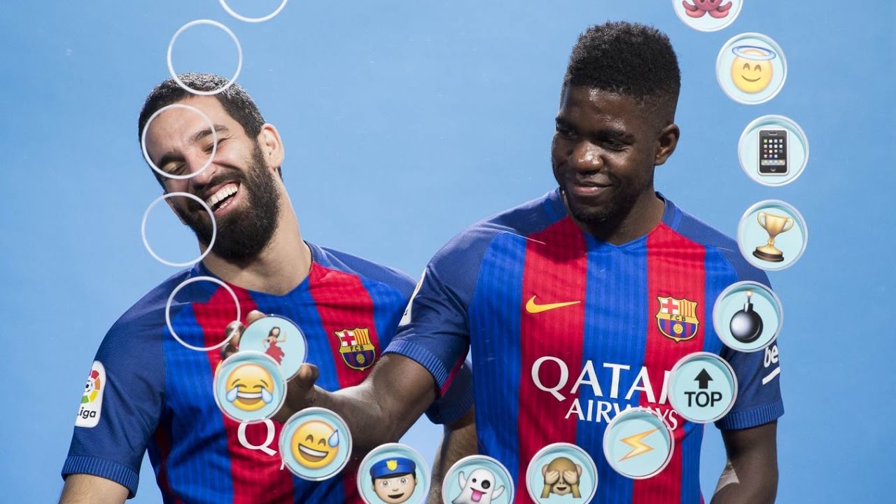 BARÇA EMOJIS:  Arda Turan & Samuel Umtiti