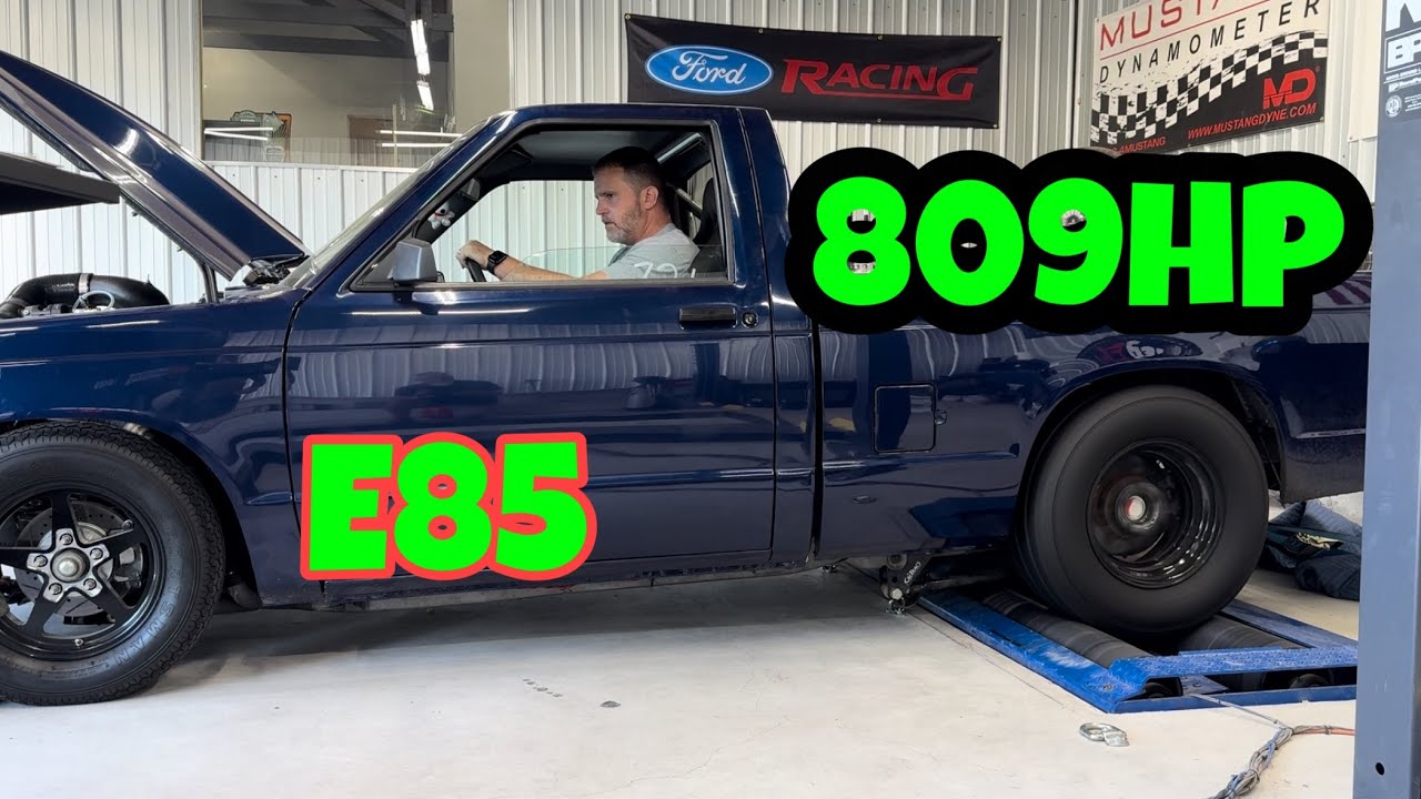Full Chassis Dyno Results Of S10 With Torqstorm Supercharger