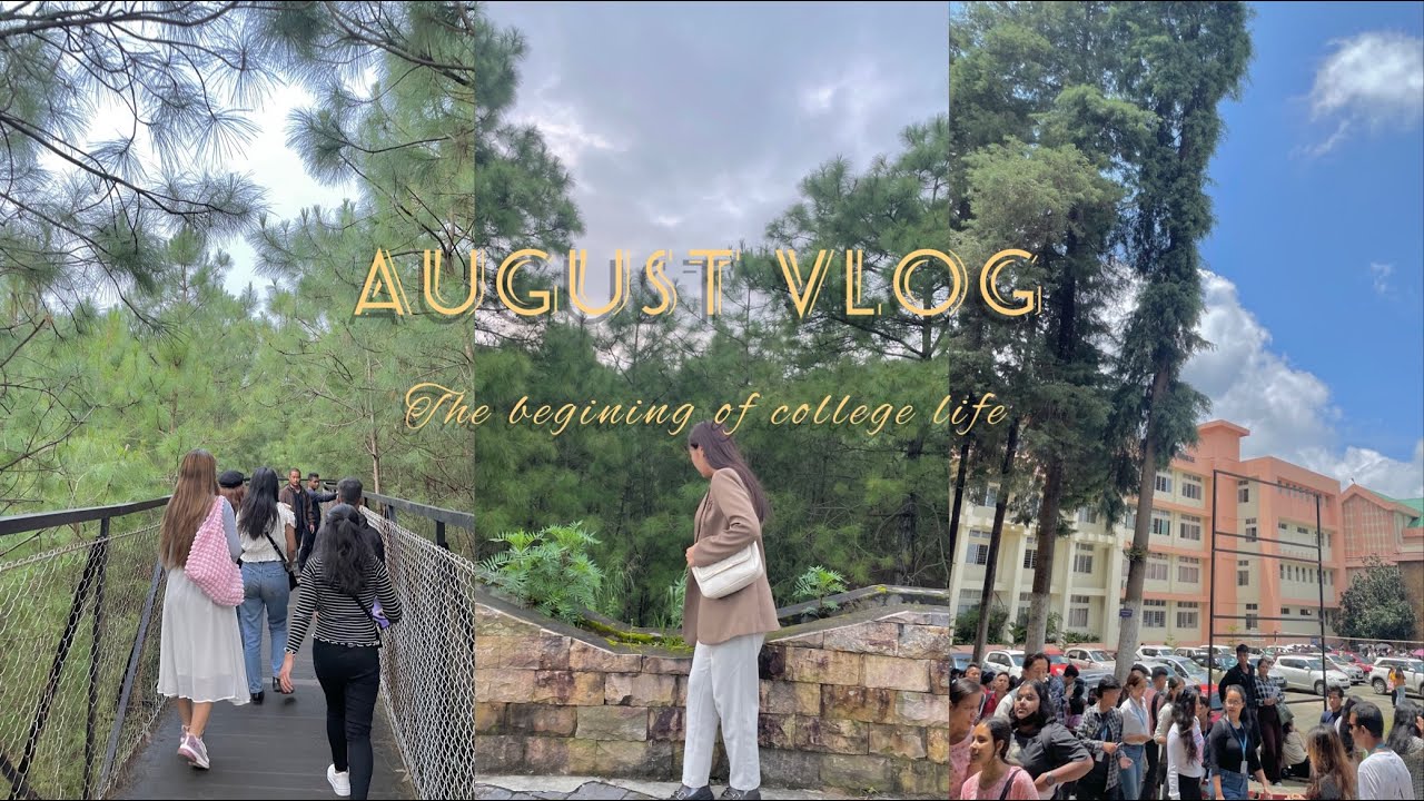 August vlog🍉|| First day of college || St.Anthony’s College🏫