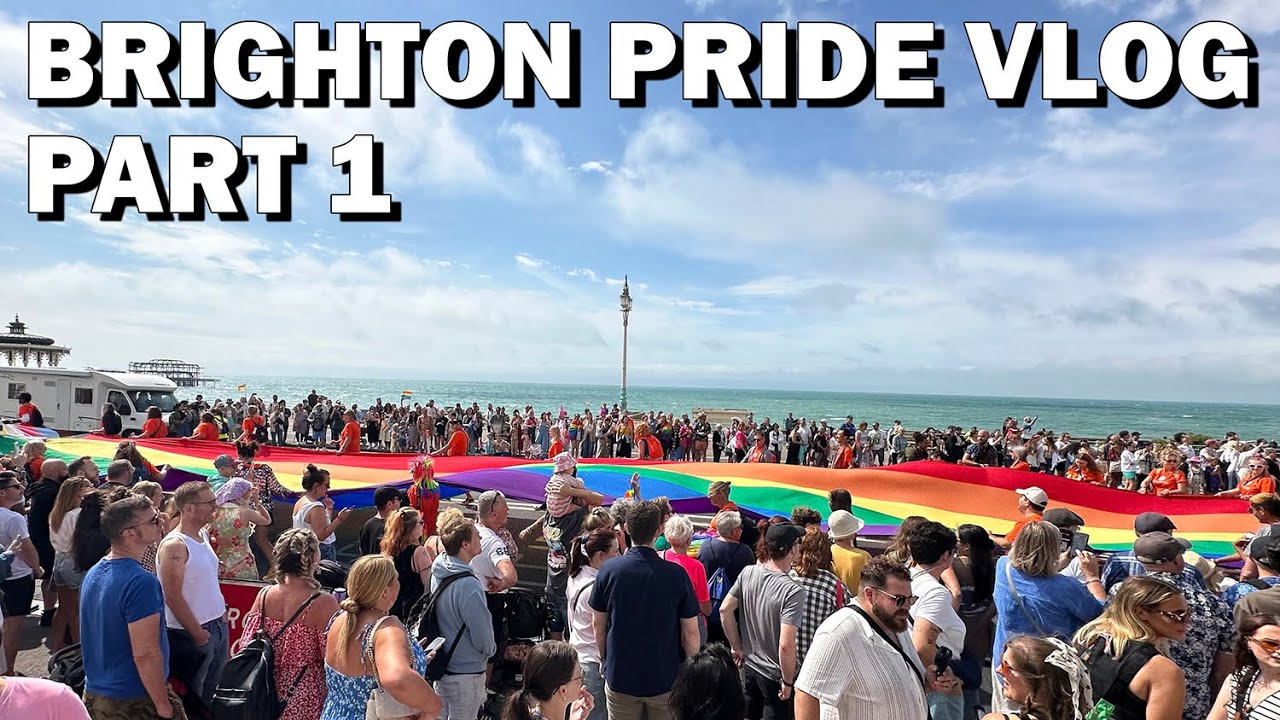 Brighton Pride Vlog - Part 1