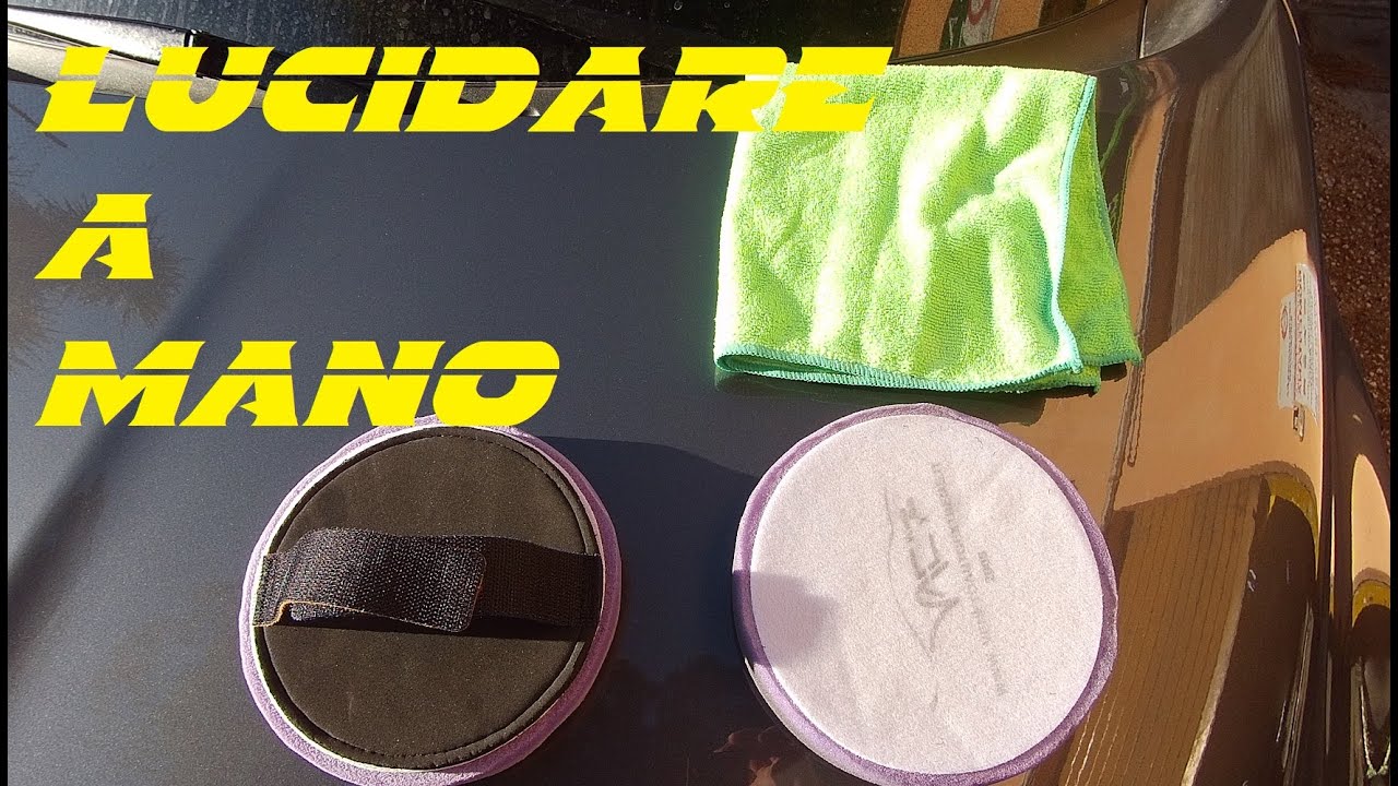 come lucidare a mano con tamponi | hand polishing