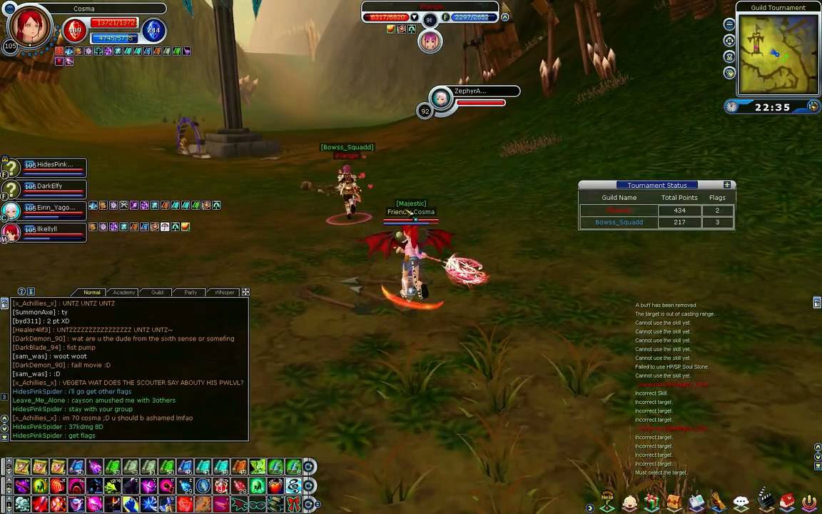Fiesta  Online Guild Tournament: Majestic vs. Bowss_Squadd (Apoline)