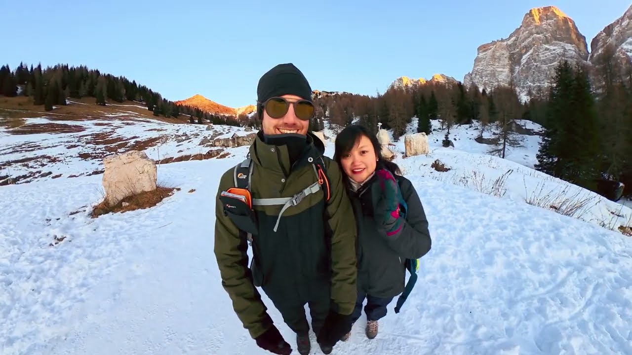 Trekking facile nelle Dolomiti: Rifugio Città di Fiume da Passo Staulanza con Insta 360 X5
