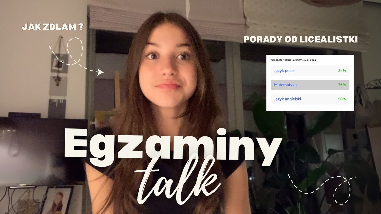 EGZAMIN ÓSMOKLASISTY! 🙊| porady, liceum, moje wyniki, last minute