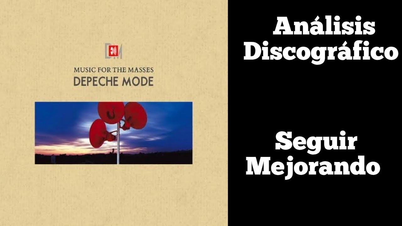 Depeche mode - Music for the Masses (1987) Análisis en Español. Opinión. Discográfia Depeche Mode 