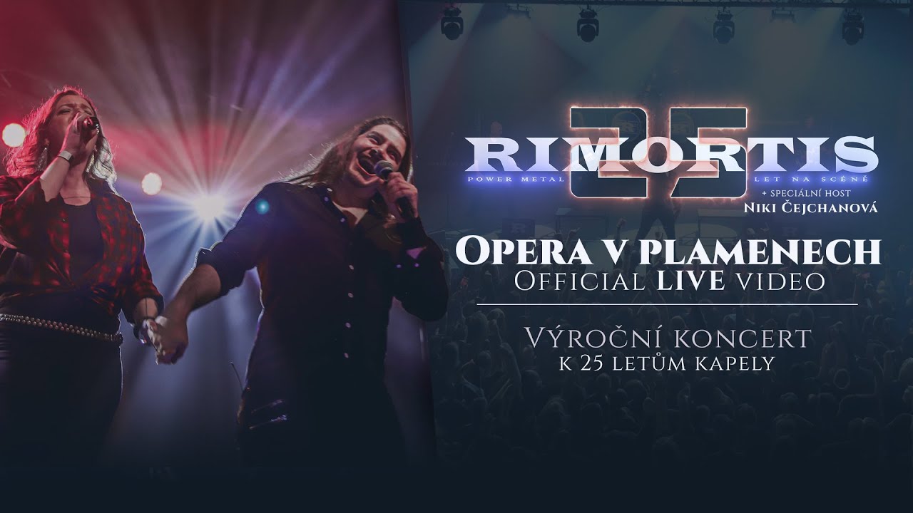 RIMORTIS - Opera v plamenech (Official LIVE video) | Výroční koncert 25 let - 23.3.2024, Chlumec n/C