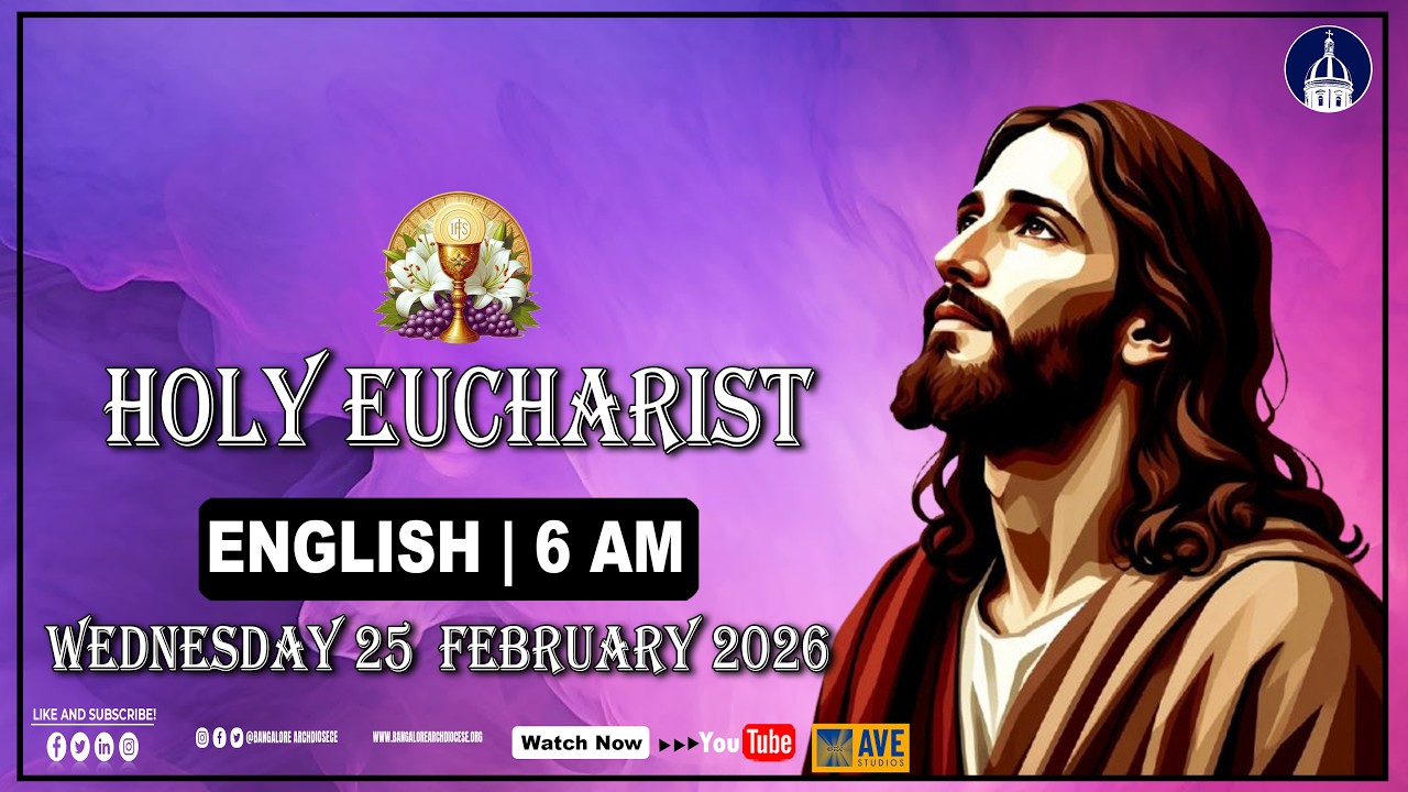 25.02.2026 | English Live Mass | Rev. Fr. George Negomias A