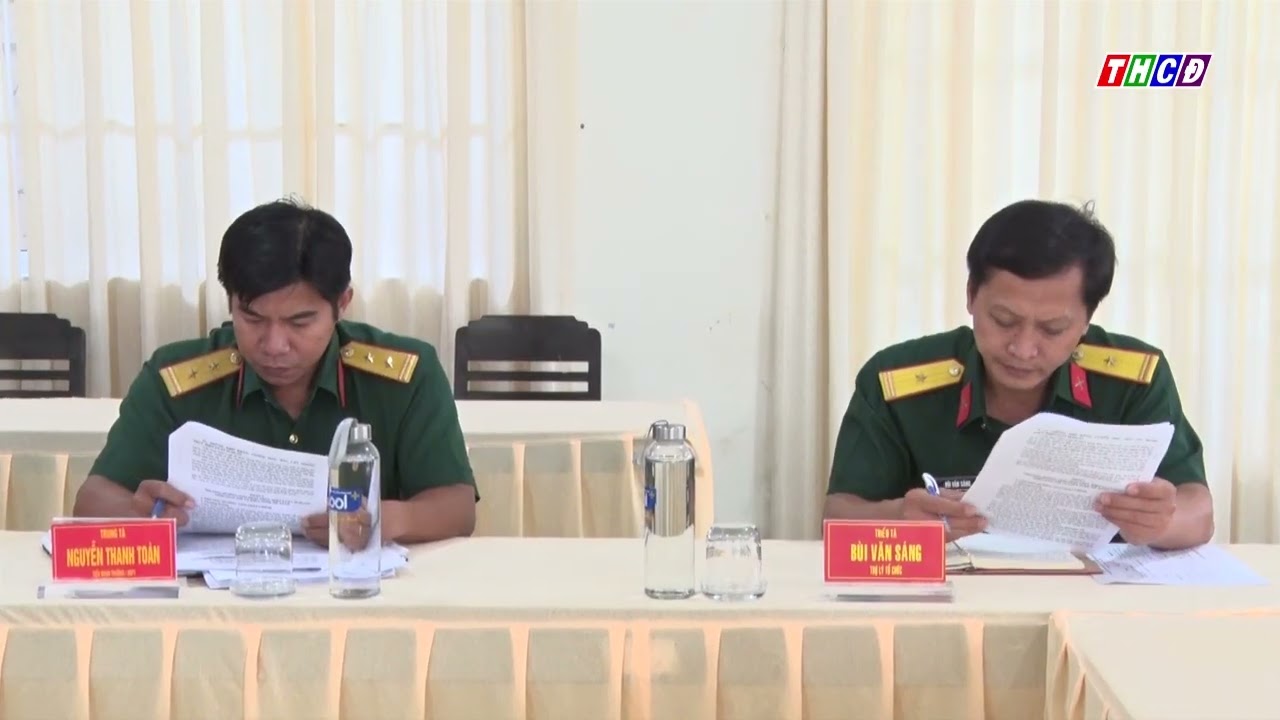 Ban Chỉ huy Quân sự TP  Châu Đốc tổ chức Hội nghị tổng kết thực hiện Luật Sĩ quan quân đội nhân dân