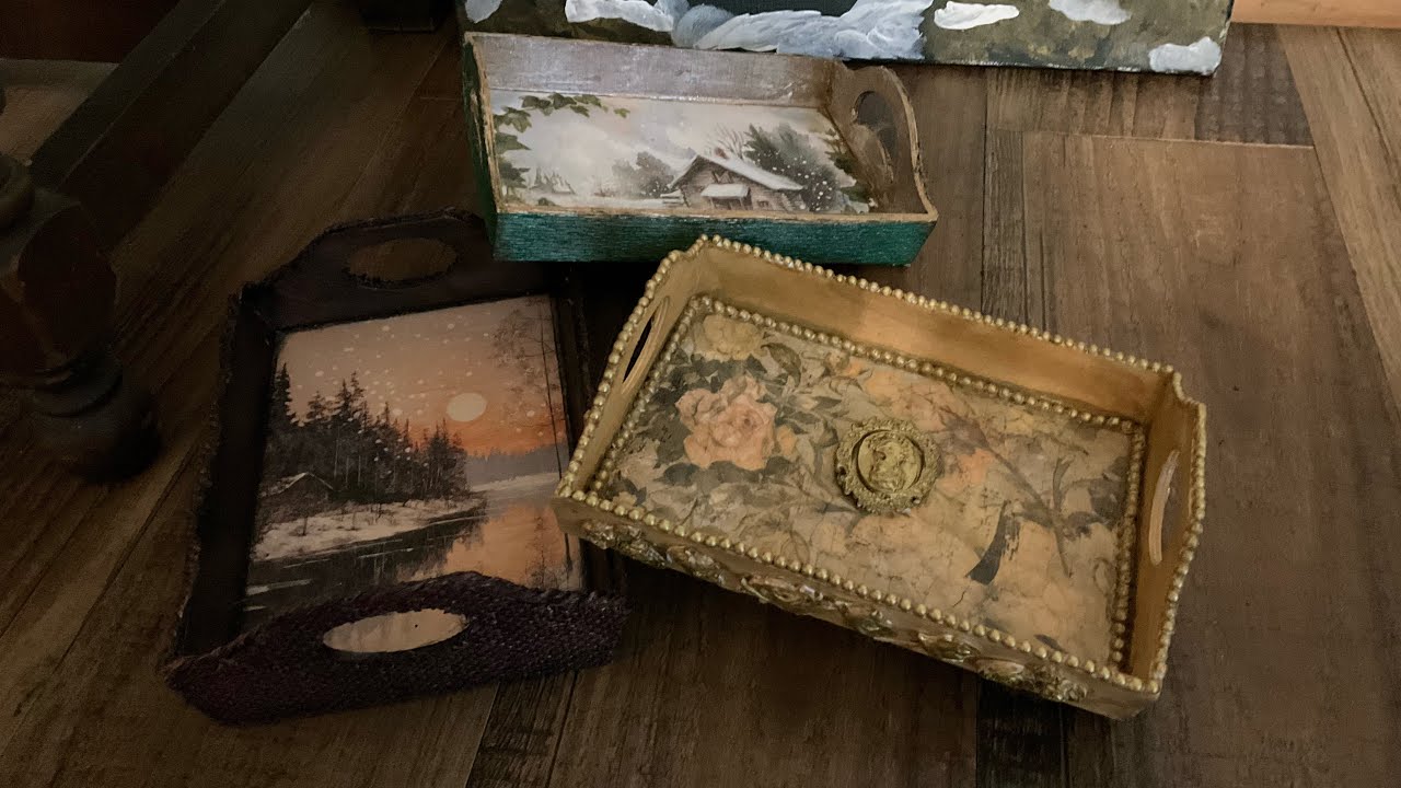 Three Trinket Trays