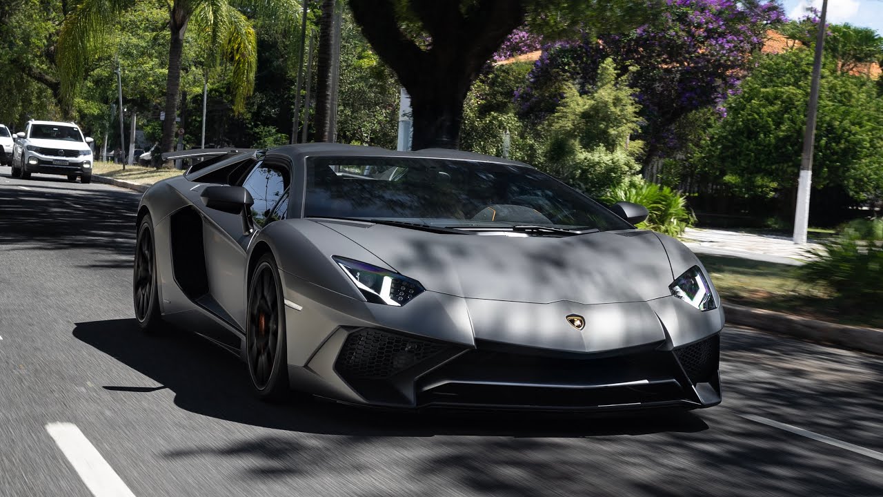 INSANO!!!! LAMBORGHINI AVENTADOR SV COM ESCAPE GINTANI ACELERANDO FORTE (RONCO DE F1) *João Vilkas*