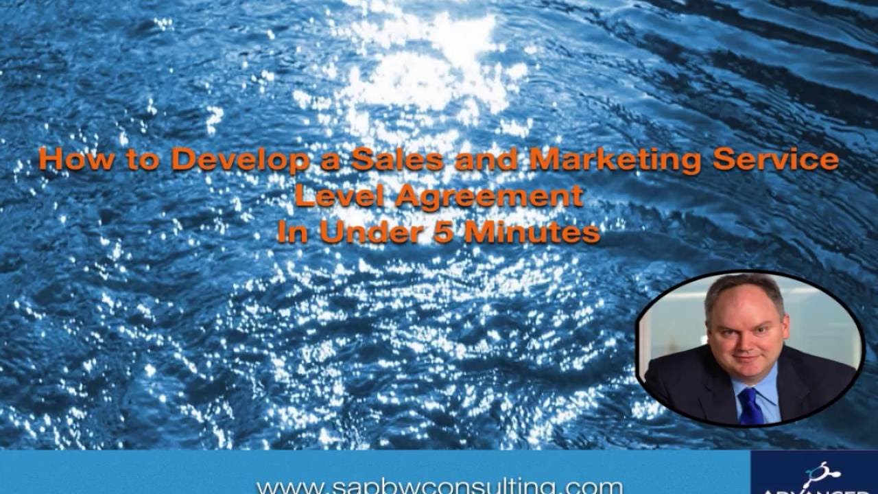 Service Level Agreement - How To Develop Your SLA in Under 5 Minutes