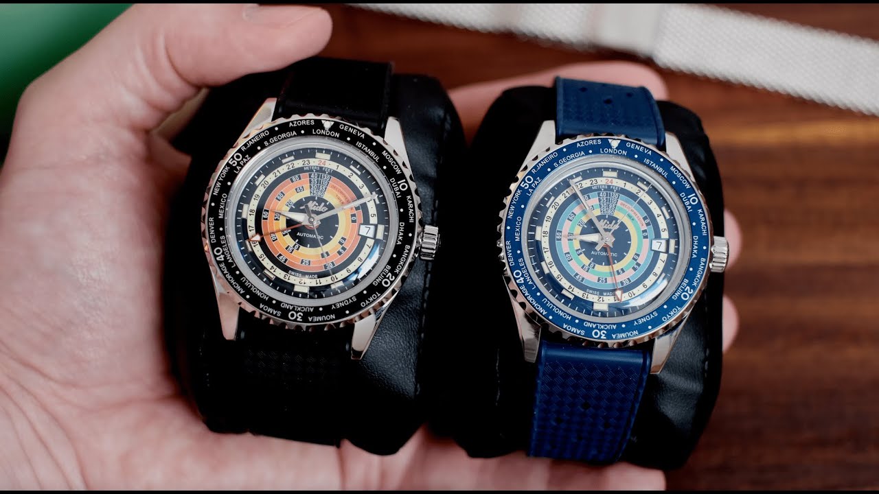 Mido Ocean Star Decompression Worldtimer | WatchReviewBlog.com