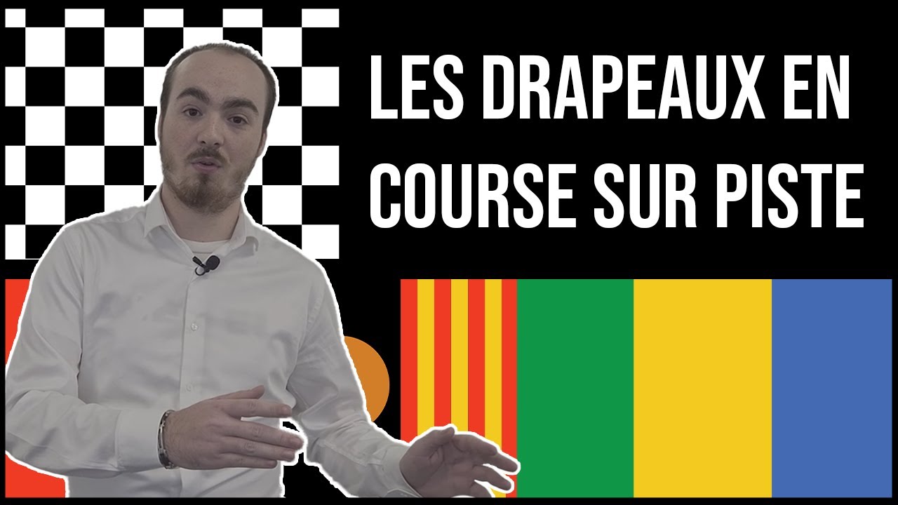 Les différents drapeaux en course automobile sur piste