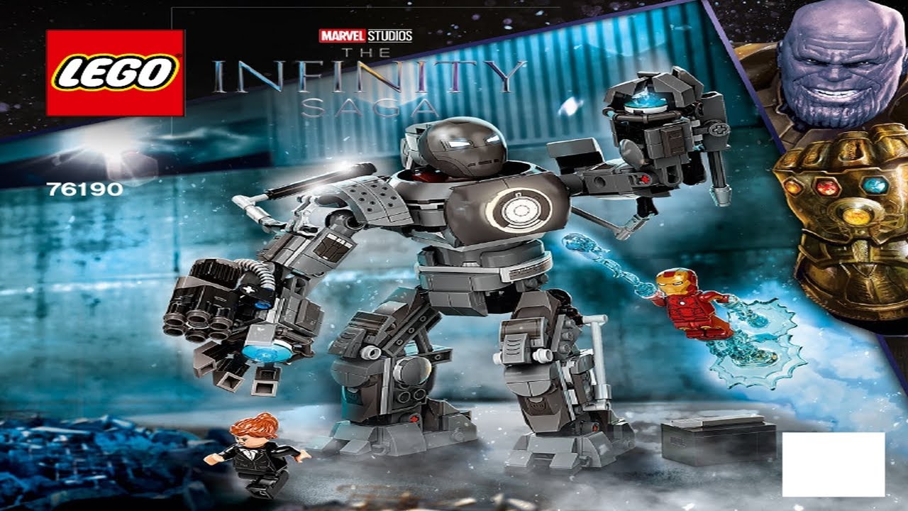 LEGO instructions - Super Heroes - 76190 - Iron Man Iron Monger