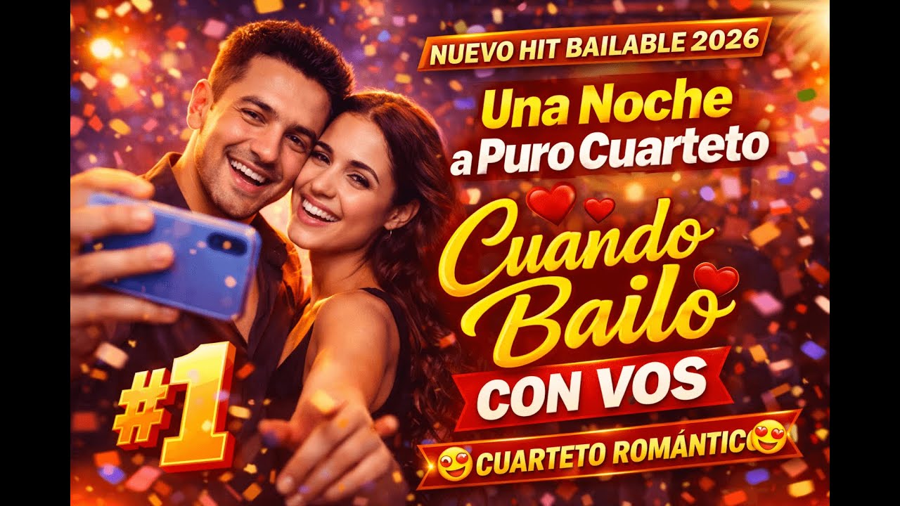 👉 💃 Cuando Bailo Con Vos ❤️ | Cuarteto Romántico Para Bailar 2026