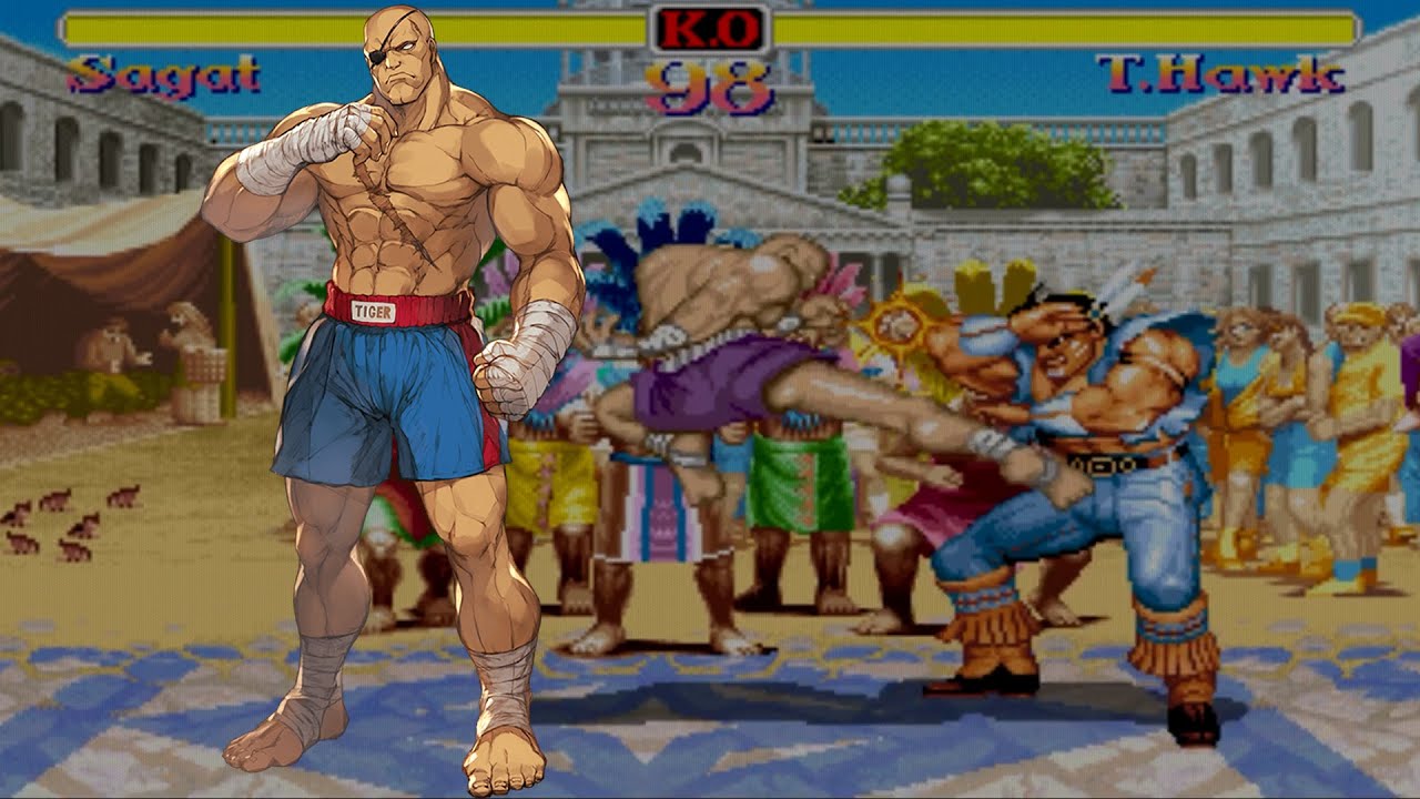 Sagat vs All Super Street Fighter 2 : Competitive Gameplay
