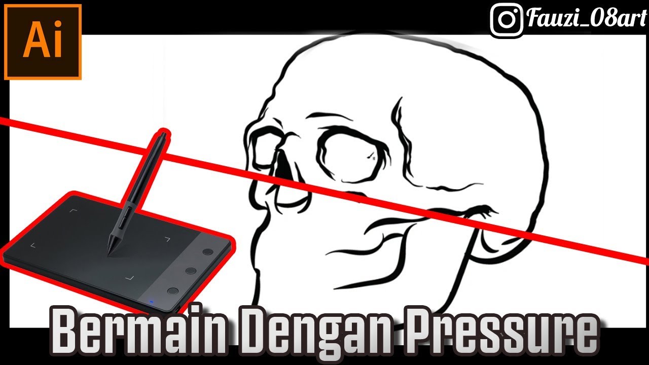 Tutorial Bermain Pen Pressure di Adobe Illustrator