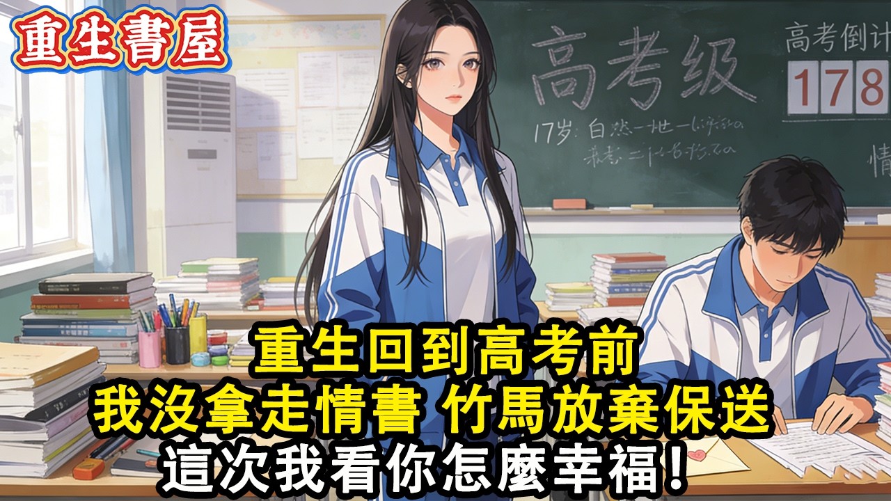 【重生爽文】重生回到高考前 我沒有拿走那封情書 我看竹馬放棄保送  這次我看你怎麼幸福！#小說 #重生 #爽文#動漫 #故事