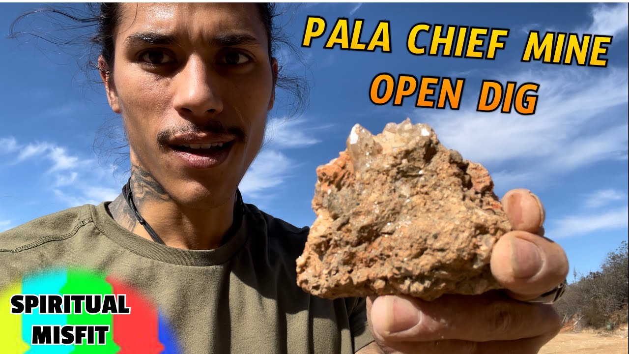 Pala Chief & Ocean View Mine Dig #Tourmalines, #Aquamarines, #Lepidolite #Quartz & More! #rockhound