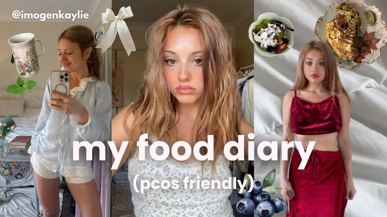 pcos-friendly food diary ♡