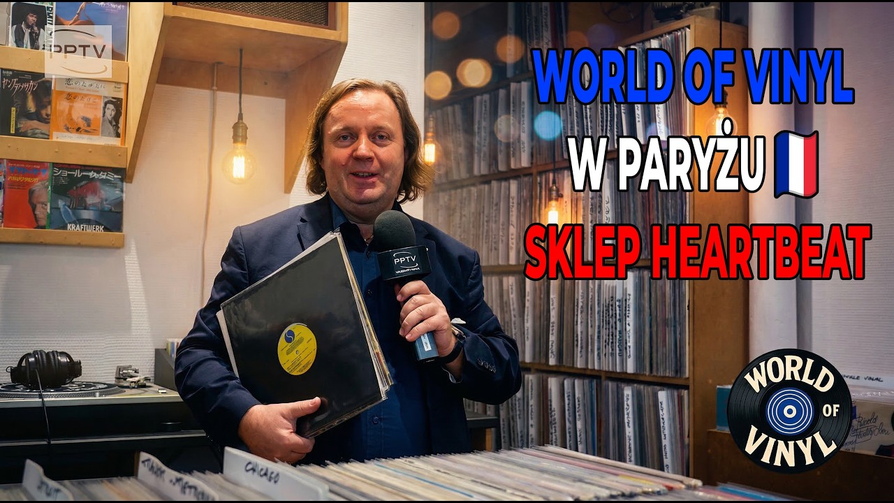 World of Vinyl w Paryżu 🇫🇷 Sklep Heartbeat i legendarne płyty: Madonna, Wham!, Fleetwood Mac